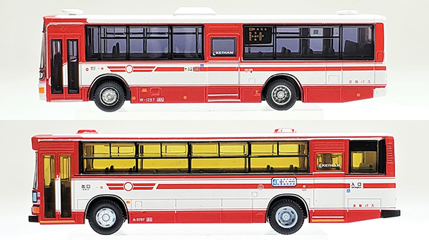 京阪バス100周年記念路線車2台セット｜製品をさがす｜ジオコレ