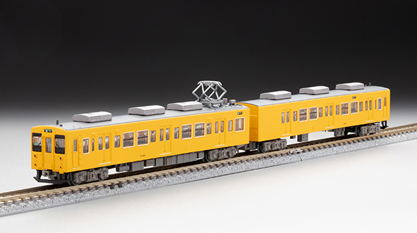 JR105系体質改善30N更新車(岡山電車支所F02編成・黄色) 2両セット