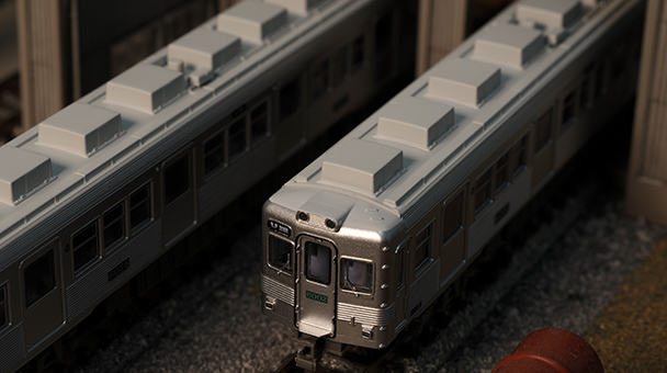 南海電気鉄道6000系(なつかしのステンレス無塗装) 4両セット