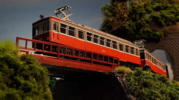 箱根登山電車モハ1形・モハ2形(104+106+108)3両セット ｜製品を