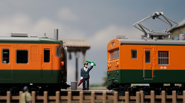 R*o様 77) 鉄道模型　KSモデル　クモニ143 郵便・荷物電車 鉄コレ】郵便・荷物電車のクモユニ143-1とクモユニ147-1が入線