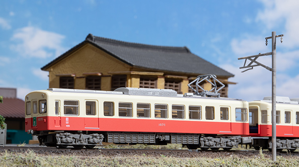 鉄コレ ことでん1070形② 高松琴平電気鉄道1070形(復刻塗装)2両セット｜製品をさがす｜ジオコレ